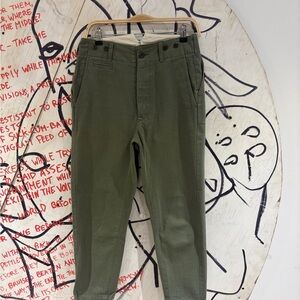 Wim Neels Vetements Daily Military Fatigue Pants Made In Japan